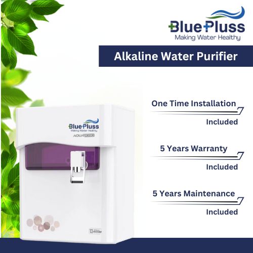 BluePluss Alkaline Water Purifier - White